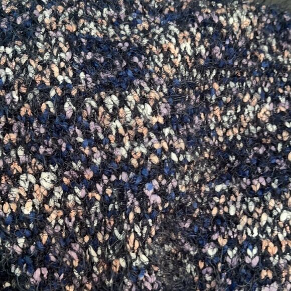 89th & Madison Eyelash Multicolor Sweater Sz M - Picture 9 of 12